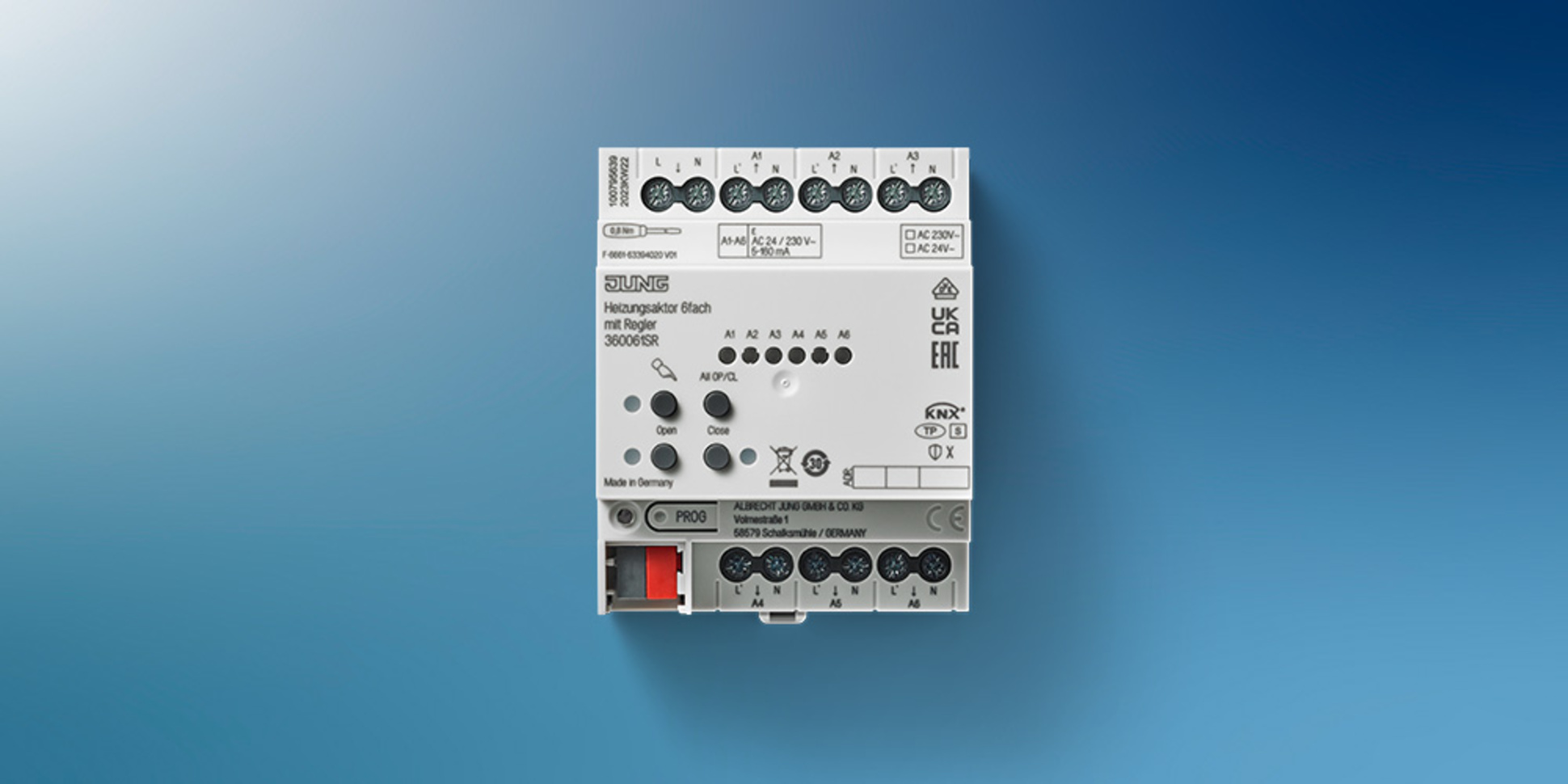 KNX Heizungsaktor 6-fach bei GSB Elektrotechnik GmbH in Stuttgart